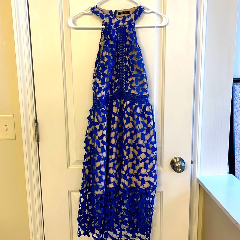 Depri dress with nude underlay